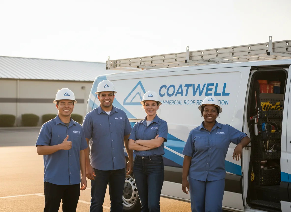 Commercial roof coating company in Aragon, GA
